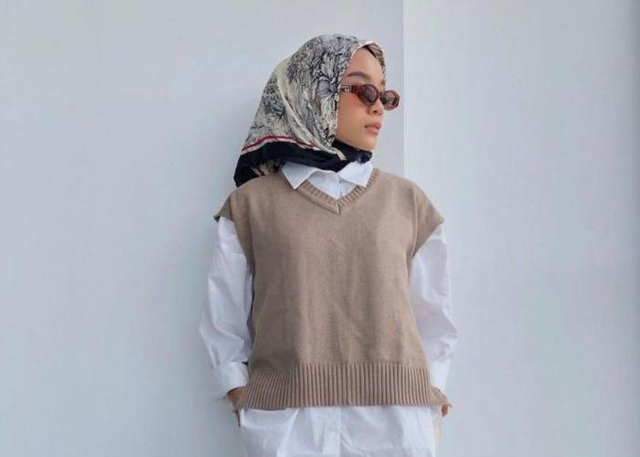 Cara Memilih Sweater Vest dan Kemeja Putih yang Pas untuk OOTD