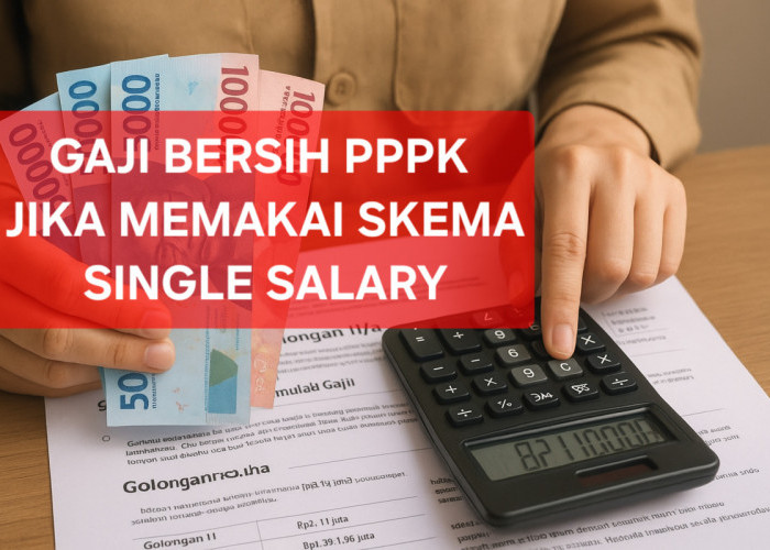 Gaji Bersih PPPK Jika Memakai Skema Single Salary