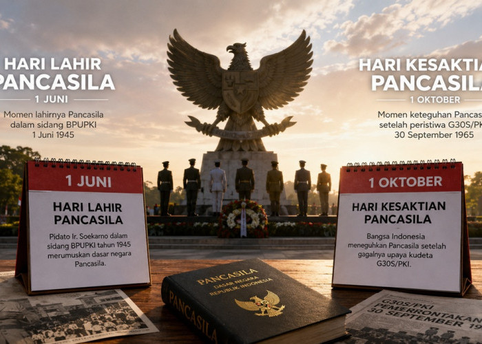 Memahami Perbedaan Hari Lahir Pancasila dan Hari Kesaktian Pancasila