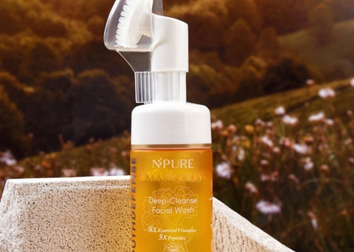 Npure Marigold Deep Cleanser Facial Wash: Solusi Efektif untuk Membersihkan dan Merawat Kulit Wajah