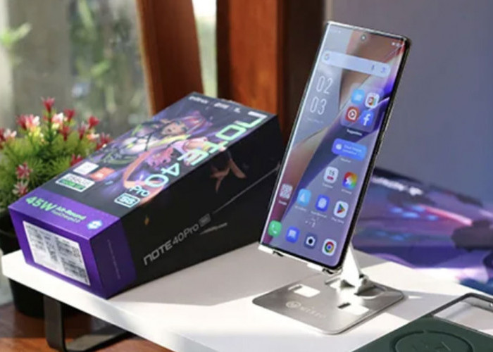 Tak Hanya Teknologi, Tapi Gaya: Layar Lengkung Infinix Note 40 Pro 5G Bikin Betah Menatap Layar