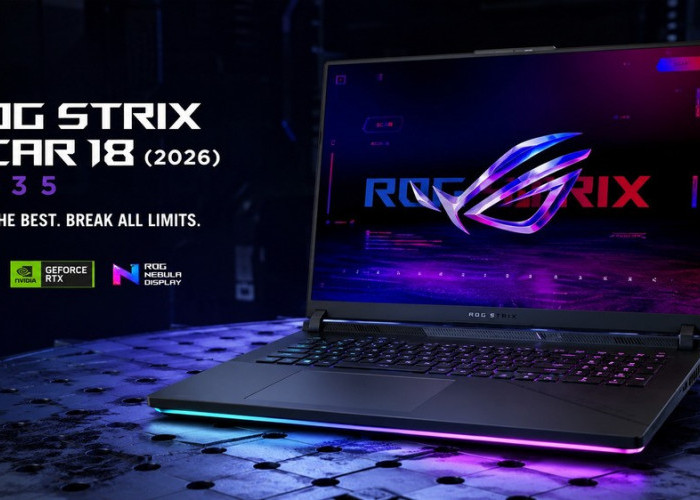 ROG Strix SCAR 18 (2026) G835 Resmi Hadir, Monster Gaming dengan Performa Tanpa Kompromi