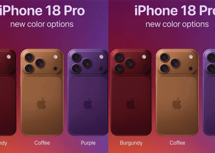 ​ iPhone 18 Pro Hadir dengan Warna Baru yang Memikat, Standar Baru Estetika Masa Depan!