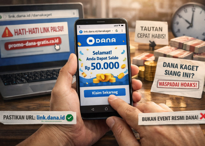 Link DANA Kaget Siang Ini? Simak Penjelasan Resmi soal Link Saldo Gratis