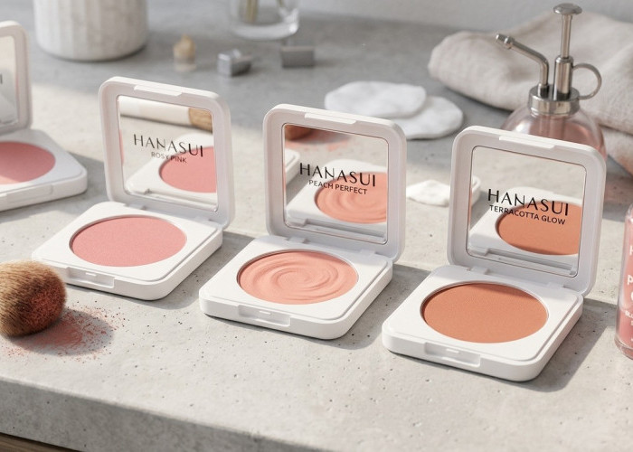 Pipi Merona Tanpa Bikin Kantong Bolong, Hanasui Blush On Sukses Ambil Alih Pasar Kosmetik Lokal!