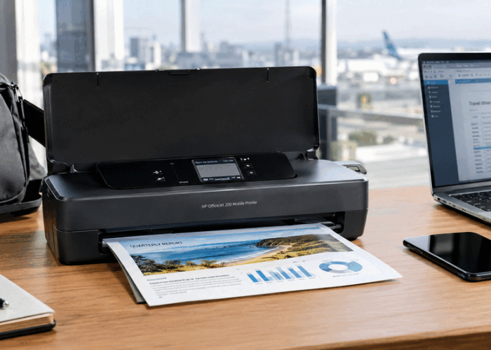 HP OfficeJet 200 Mobile Printer, Solusi Cetak Dokumen Portabel dengan Koneksi Nirkabel