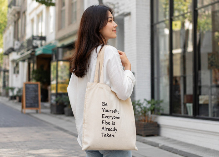 Totebag Bukan Sekadar Tas, Ini Alasan Model Sederhana Makin Digemari