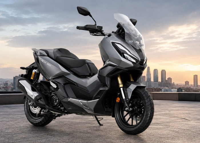 Honda ADV 350 2026 Naik Kelas dengan TFT 5 Inci dan Honda RoadSync