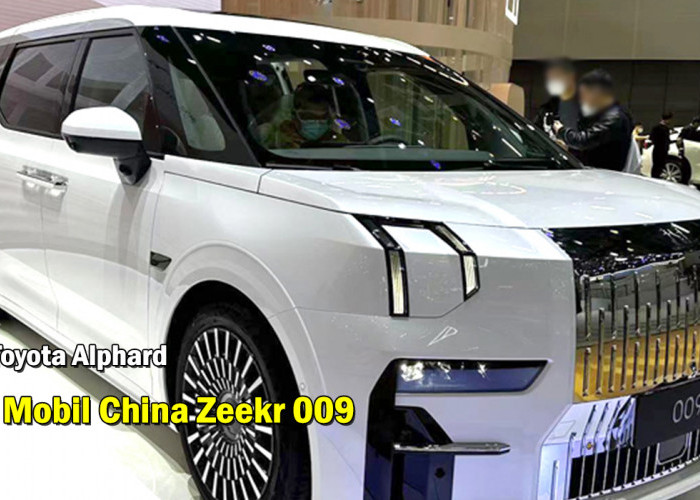 Bukan Toyota Alphard! ini Mobil China Terkuat Zeekr 009, Viral di TikTok Ditimpa Truk Molen Cuma Lecet aja !