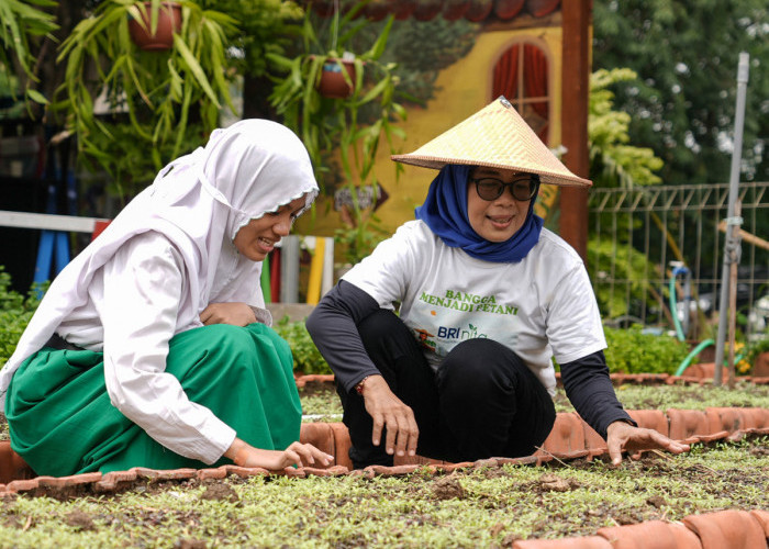 BRInita, Jejak Perjuangan Kartini Masa Kini di Tengah Rimbunnya Urban Farming