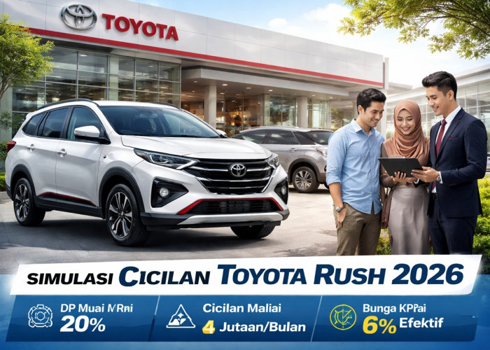 Simulasi Angsuran Toyota Rush 2026: Opsi Kredit Ringan, Cicilan Mulai Rp4 Jutaan