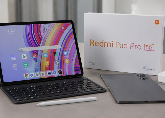 Redmi Pad Pro 5G: Tablet Layar 12,1 Inci dengan Baterai Jumbo 10.000mAh
