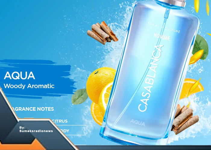 Aroma Kehangatan dan Kesegaran: Parfum Casablanca Homme Aqua Blue Menyapa Anda di Alfamart!