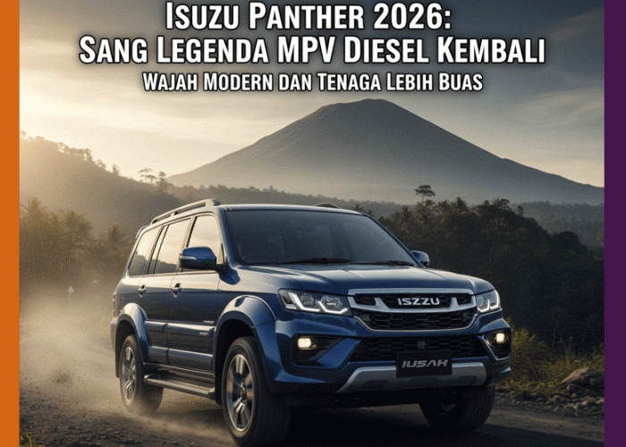 Isuzu Panther 2026: Sang Legenda MPV Diesel Kembali dengan Wajah Modern dan Tenaga Lebih Buas