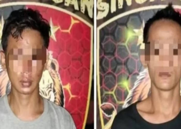 Akal Bulus Jadi Tak Mulus! Terjebak Gang Buntu 2 Tersangka Di Boyong Ke Polres OKU