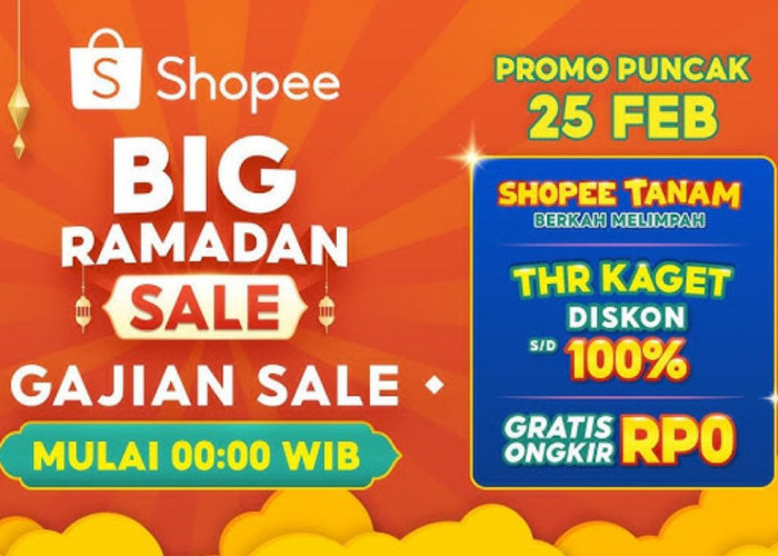 Wow! Shopee Big Ramadan Sale 2025 Resmi Dimulai: Hujan Diskon dan Promo Spesial Selama 35 Hari!