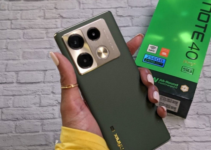  Infinix Note 40 Pro 5G: Koneksi 5G stabil dan skor AnTuTu menembus 456 ribu, bikin HP ini makin unggul