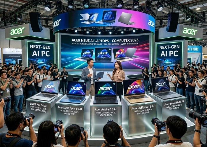 Bukan Sulap Bukan Sihir, Laptop Acer Swift Terbaru Ini Punya Baterai Awet Hingga 24 Jam!