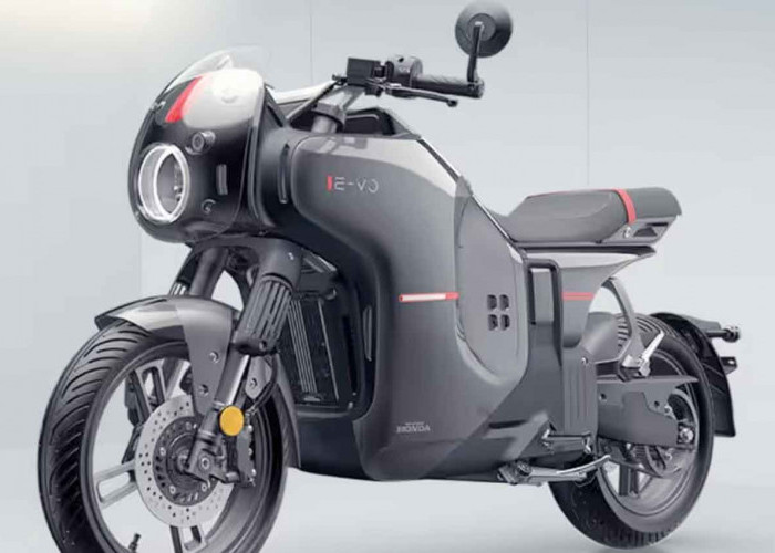 Gaya Retro, Tenaga Ngebut, dan Bebas Polusi! Kenalan dengan Honda E-VO