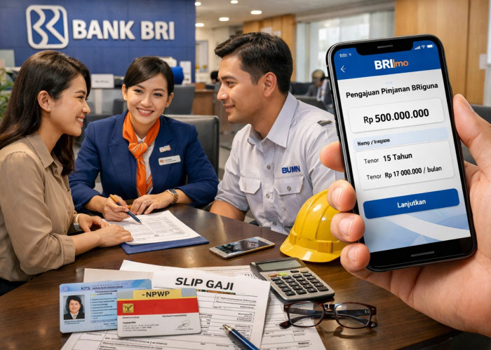 Pinjaman BRI untuk Karyawan Swasta dan BUMN, Bisa Cair 500 Juta Bunga Mulai 0,83% per Bulan