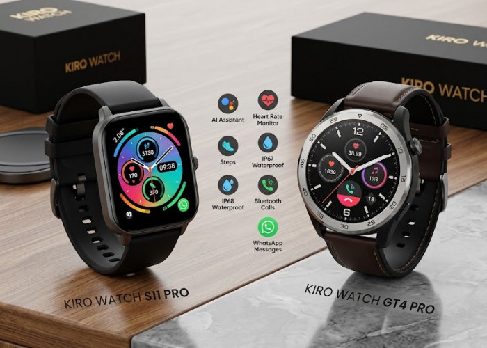 Menakar Performa KIRO WATCH S11 Pro & GT4 Pro: Kombinasi Fitur AI dan Desain Elegan