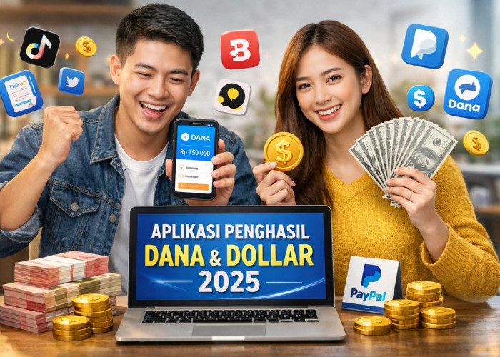 25 Aplikasi Populer yang Diklaim Menghasilkan Dollar dan Saldo DANA Gratis Akhir Desember 2025