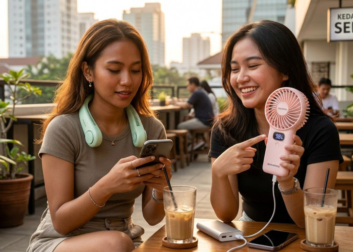 Kipas Goojodoq: Penyelamat Leher dari Sengatan Polusi dan Cuaca Ekstrem!