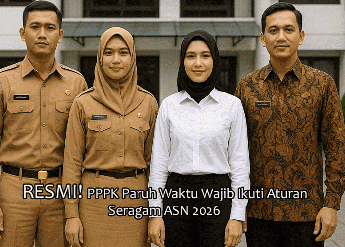 RESMI! PPPK Paruh Waktu Wajib Ikuti Aturan Seragam ASN 2026, Sama dengan PNS dan PPPK Penuh Waktu