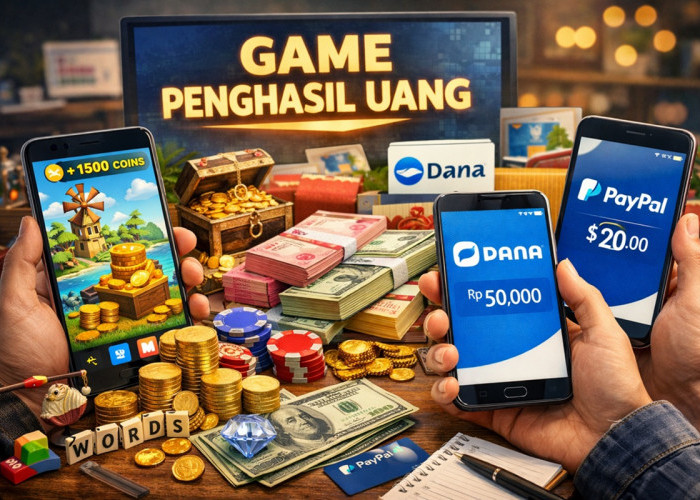 Daftar Game Populer yang Diklaim Menghasilkan Saldo DANA dan Dollar PayPal di Awal 2026
