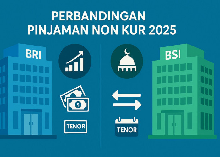 Perbandingan Pinjaman Non KUR BRI dan BSI Tahun 2025: Mana yang Lebih Menguntungkan?