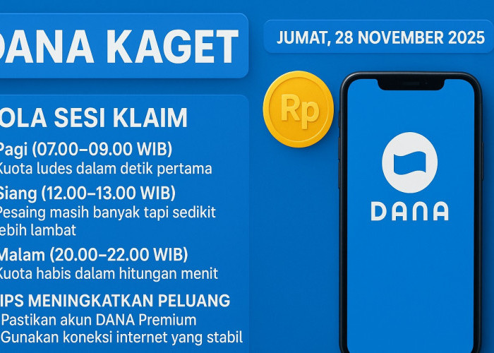 Mau Menang DANA Kaget? Ini Jam Paling Ganas yang Wajib Kamu Pantau