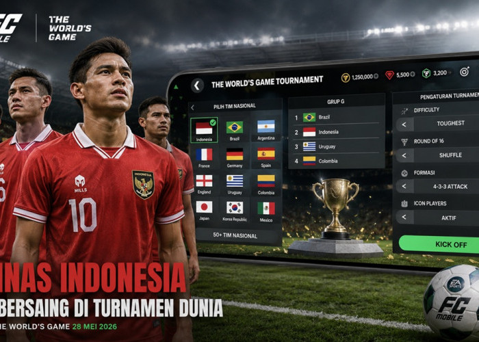 Cara Main Timnas Indonesia di Mode Turnamen Global FC Mobile Update The World's Game 2026