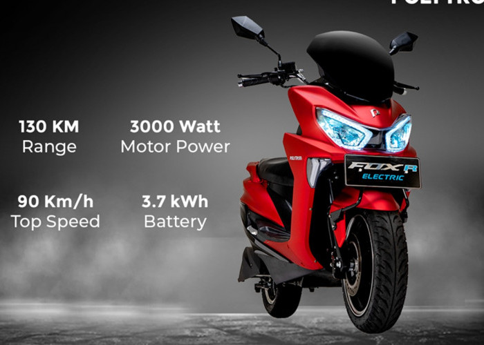 GILA! Polytron Fox R Tembus 130 Km Sekali Cas, Motor Listrik Ini Bikin BBM Ketinggalan Zaman