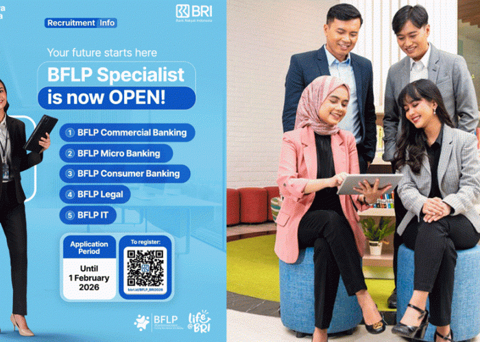 BRI Buka Rekrutmen BFLP Specialist 2026, Peluang Emas Talenta Muda Masuk Dunia Perbankan