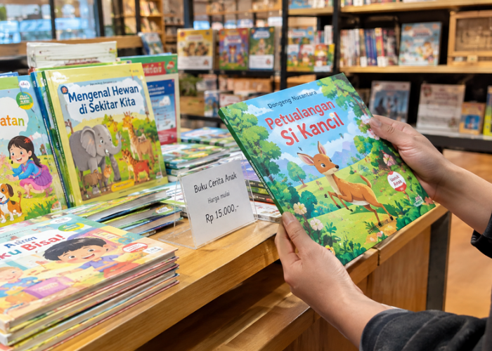 Jualan Buku Cerita New 2026, Pilihan Bacaan Anak dengan Harga Beragam