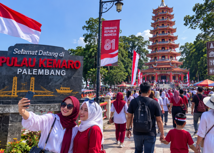 Pulau Kemaro Kembali Jadi Magnet Wisatawan Saat Bulan Kemerdekaan