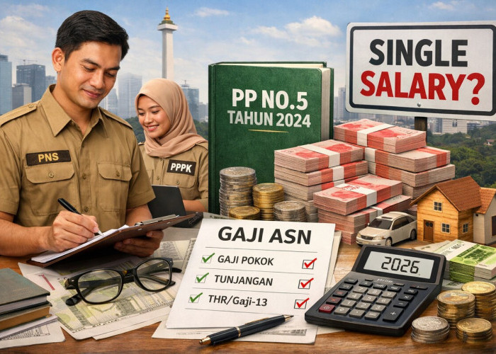 Gaji ASN 2026 Masih Pakai Skema Lama, Begini Rincian PNS dan PPPK