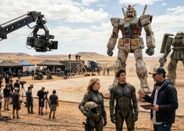 Gundam Turun ke Bumi! Netflix Resmi Garap Live-Action Bareng Sydney Sweeney