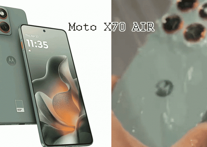 Moto X70R Resmi Dirilis! HP Tipis Super Kencang dengan Snapdragon 7 Gen 4 dan Layar 4500 Nits