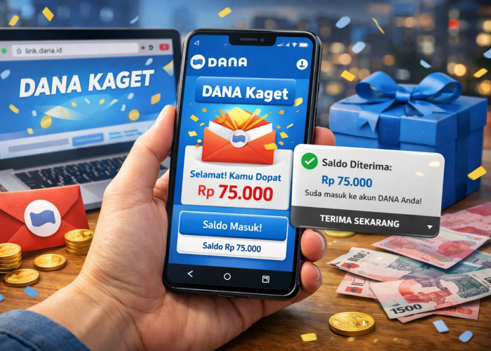 Saldo Gratis hingga Rp75 Ribu! Link DANA Kaget 17 Desember 2025 Diburu Pengguna
