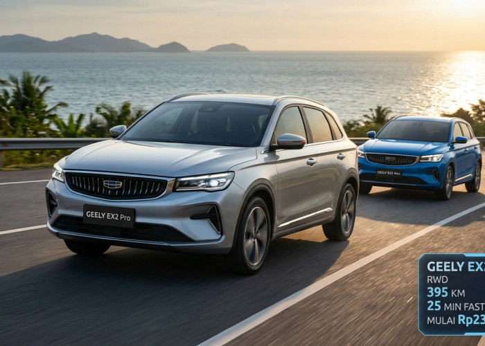 Geely EX2 World-Class Drive Terbaru: Mobil Listrik Kompak dengan Harga di Bawah Rp300 Juta