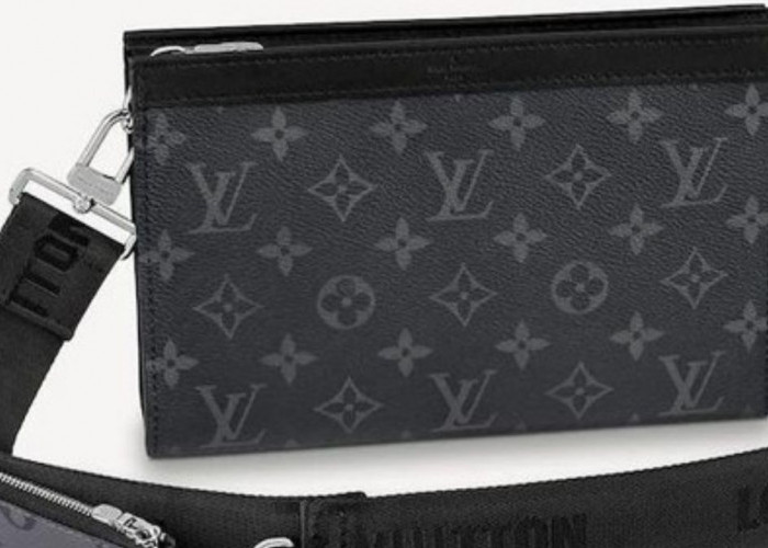 Mau Terlihat Gagah? Louis Vuitton Hadirkan Tas Selempang Pria Berbahan Kulit Asli Desain Stylish dan Simple!