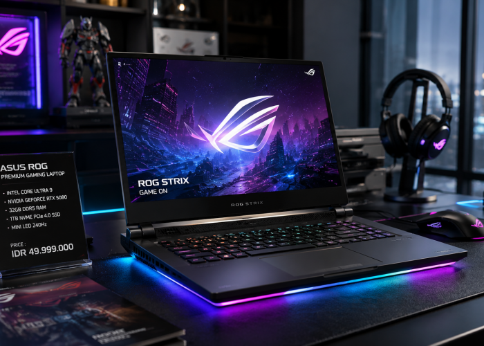 Spek Dewa! Laptop ROG Harga Rp50 Juta Siap Libas Game AAA dan AI