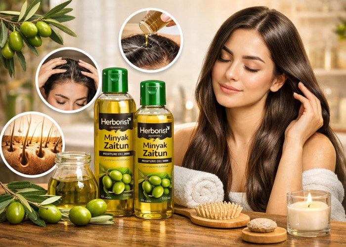 Cara Menggunakan Minyak Zaitun Herborist untuk Rambut yang Lebih Halus dan Wangi