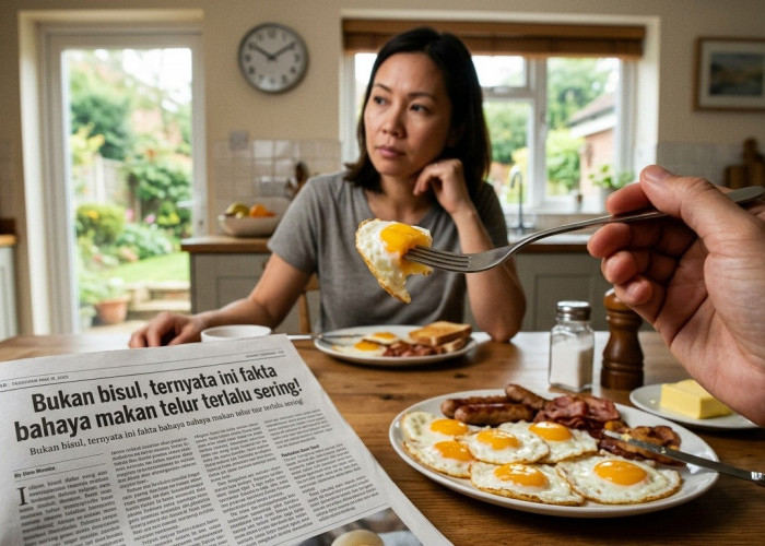 Bukan Bisul, Ini Fakta Mengerikan Jika Anda Makan Telur Setiap Hari!