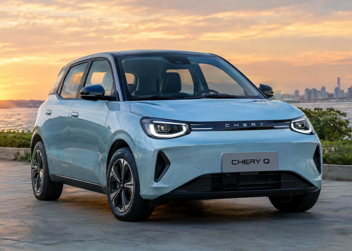 Chery Q Resmi Mengaspal, Mobil Listrik Rp249 Jutaan Ini Bisa Tempuh 400 Km