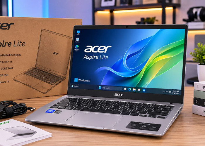 Laptop Acer Aspire Lite Terbaru, Harga dan Spesifikasi Lengkap