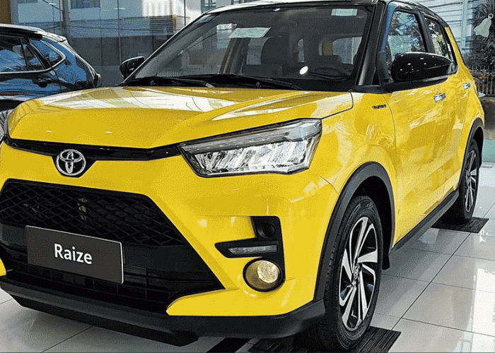 All New Toyota Raize 2026 1.0L Turbo CVT, SUV Ringkas Berwarna Kuning yang Tampil Lebih Agresif dan Modern