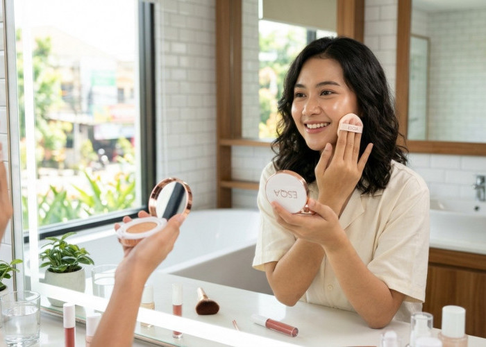 Lawan Kulit Kusam, Cushion Esqa Terbaru Bikin Wajah Glowing Instan Tanpa Filter!