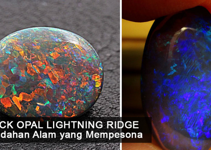 Wow! Inilah Black Opal Lightning Ridge: Mengungkap Rahasia Kilau Ajaib Batu Permata yang Mempesona!